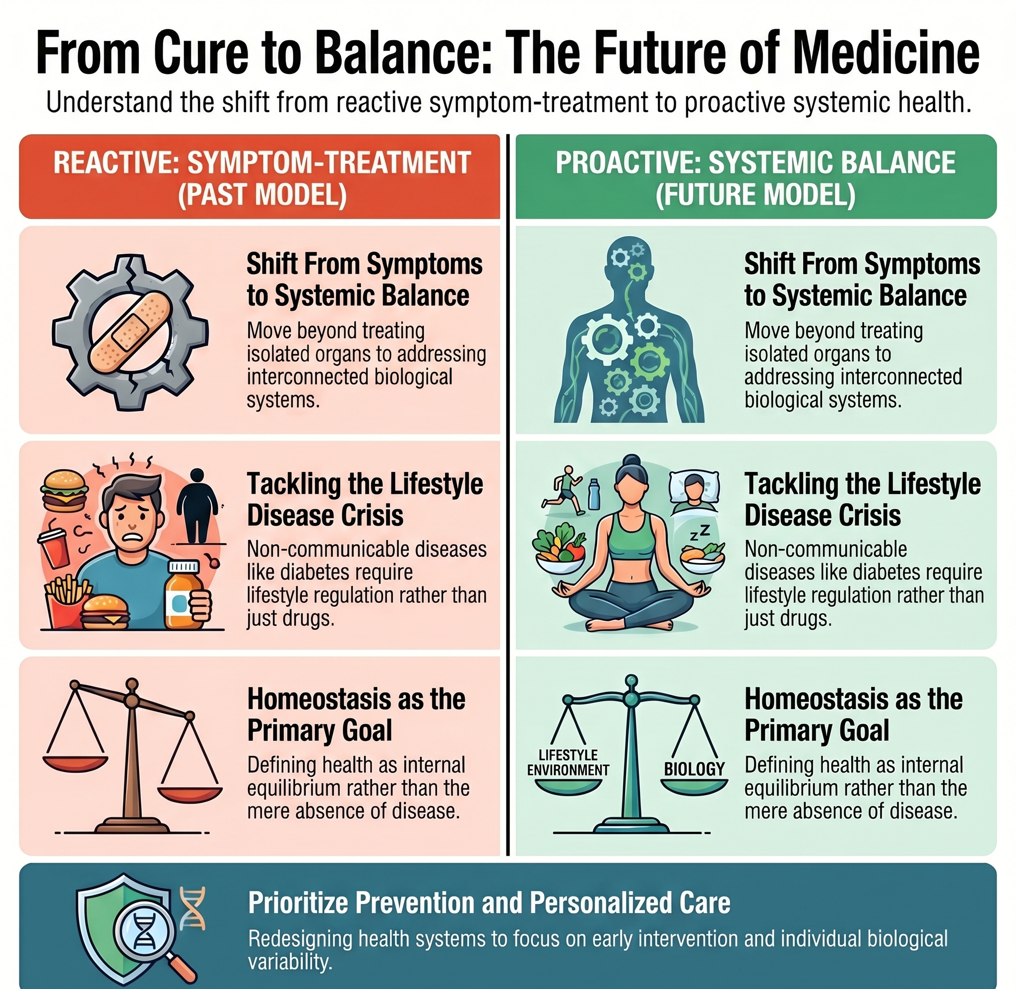 Future of medicine: From treatment to balance
